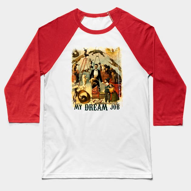 My Dream Job Baseball T-Shirt by Pandora's Tees